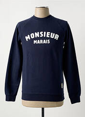 Sweat-shirt bleu FRENCH DISORDER pour homme seconde vue
