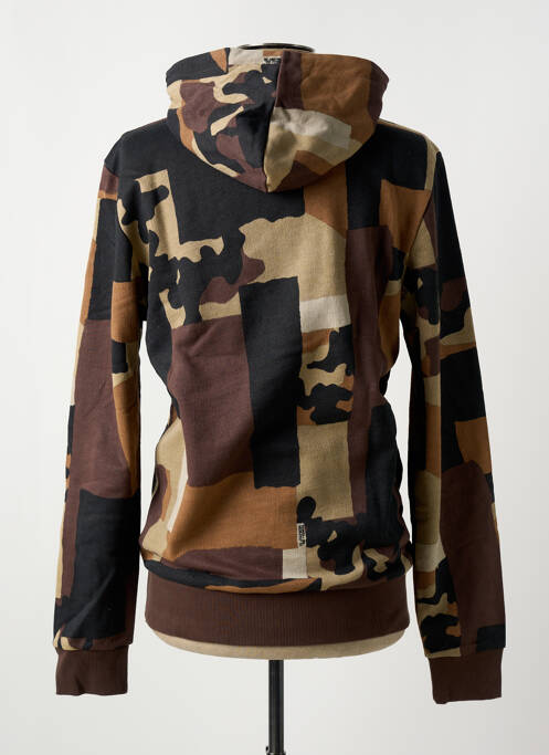 Sweat-shirt à capuche vert PETROL INDUSTRIES pour homme