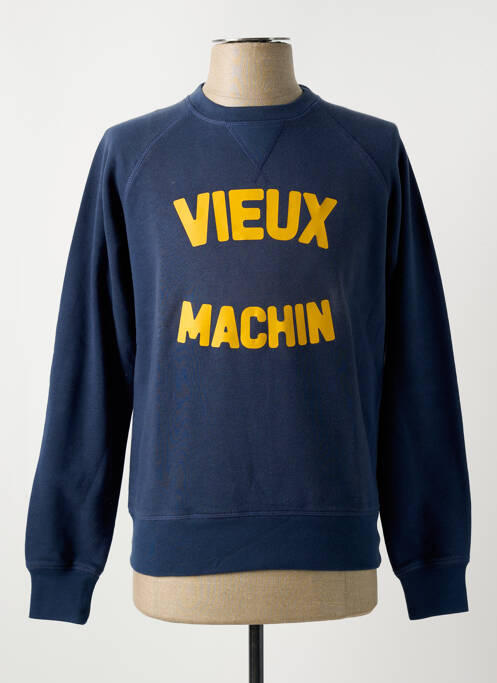 Sweat-shirt bleu FRENCH DISORDER pour homme