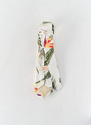 Cravate imprimé fantaisie blanc SCOTCH & SODA homme