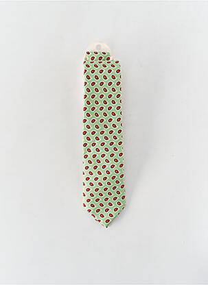 Cravate imprimé fantaisie vert SCOTCH & SODA homme