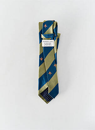 Cravate imprimé rayures bleu JACK & JONES homme