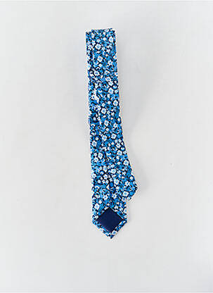 Cravate effet matière satinée bleu JACK & JONES homme