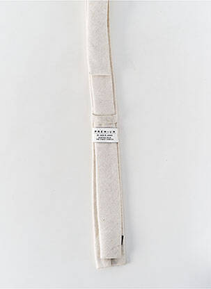 Cravate maintien élastique beige JACK & JONES homme