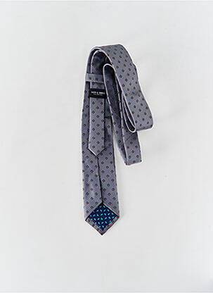 Cravate imprimé fantaisie gris JACK & JONES homme