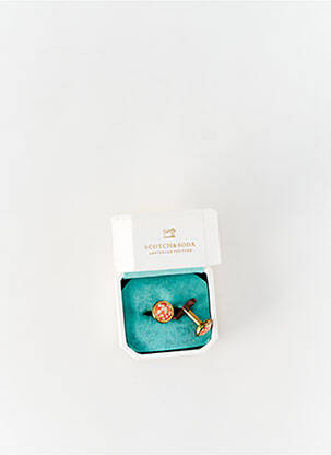 Accessoire divers imprimé fantaisie orange SCOTCH & SODA homme