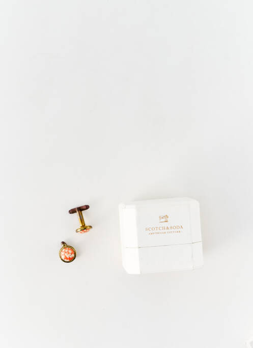 Accessoire divers orange SCOTCH & SODA pour homme