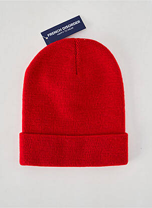 Bonnet stretch rouge FRENCH DISORDER unisexe