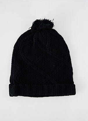 Bonnet stretch noir SOLID unisexe