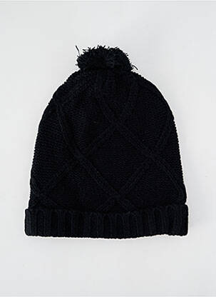 Bonnet noir SOLID pour unisexe