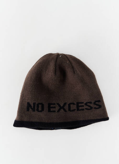 Bonnet noir NO EXCESS pour homme