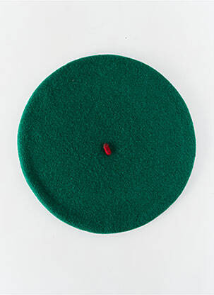 Bonnet forme béret vert LE BERET FRANÇAIS femme