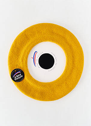 Bonnet jaune LE BERET FRANÇAIS femme
