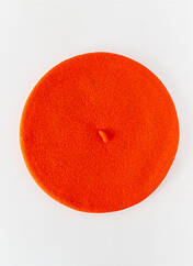 Bonnet orange LE BERET FRANÇAIS pour femme seconde vue