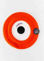 Bonnet orange LE BERET FRANÇAIS pour femme seconde vue