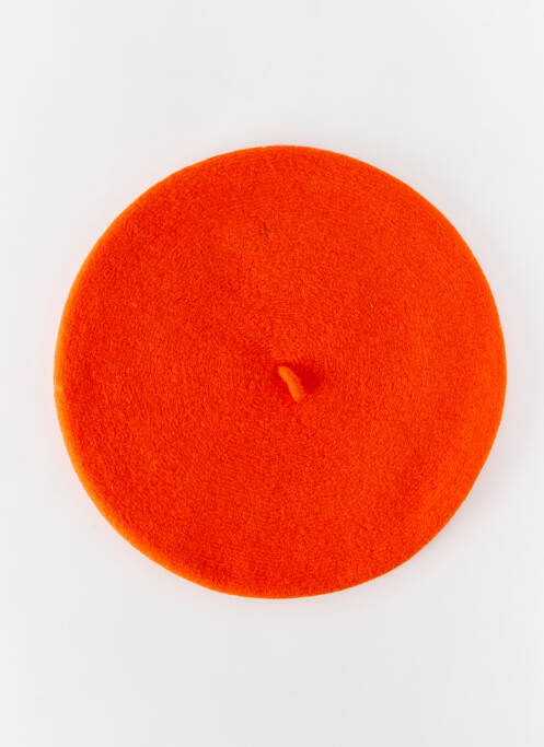 Bonnet orange LE BERET FRANÇAIS pour femme
