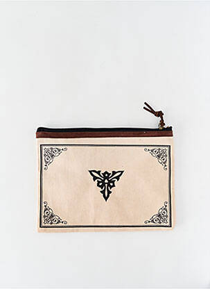 Pochette doublure beige POP IN femme