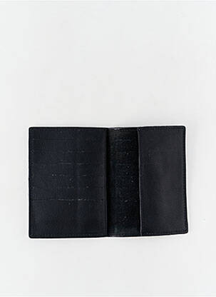 Portefeuille effet matière satinée noir SCOTCH & SODA homme