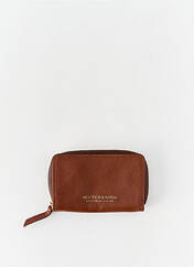 Porte-monnaie marron SCOTCH & SODA pour homme seconde vue