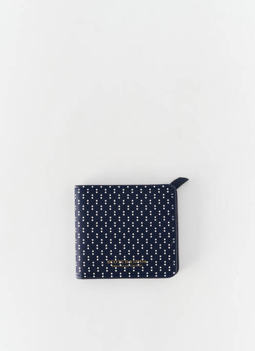 Portefeuille bleu SCOTCH & SODA pour homme
