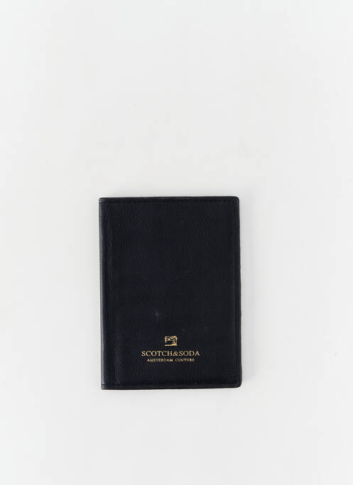 Portefeuille noir SCOTCH & SODA pour homme