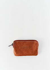 Porte-monnaie marron JACK & JONES pour homme seconde vue