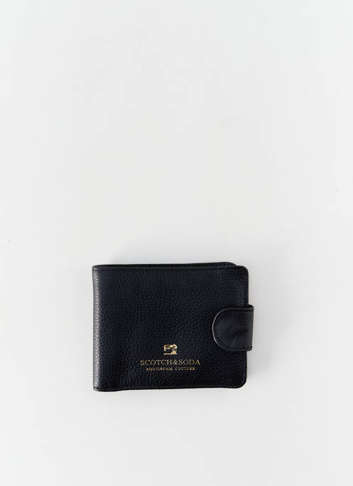 Portefeuille noir SCOTCH & SODA pour homme