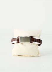 Bracelet marron FREESIA pour homme seconde vue