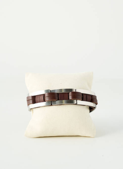 Bracelet marron FREESIA pour homme