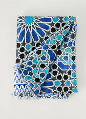 Foulard bleu MARC BARELL pour femme seconde vue