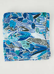 Foulard bleu CATCH ME pour femme seconde vue