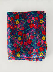 Foulard bleu PALME pour femme seconde vue