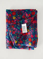 Foulard bleu PALME pour femme seconde vue