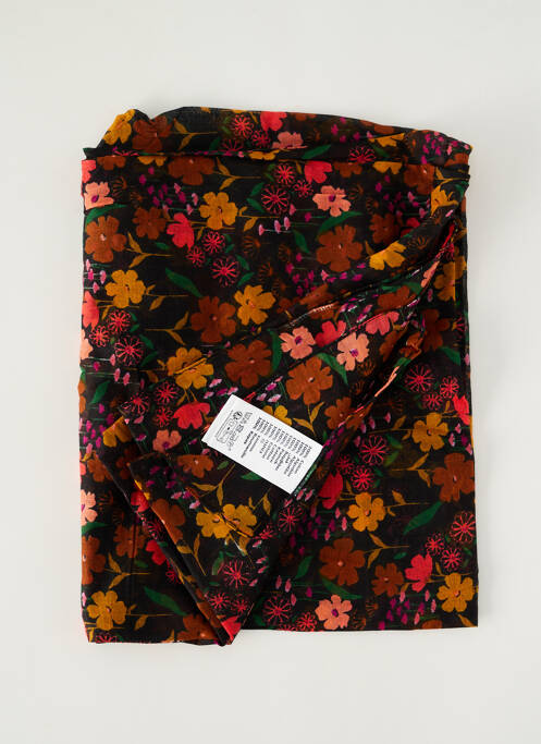 Foulard noir PALME pour femme