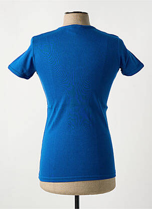 T-shirt stretch manches courtes bleu LOGOSHIRT homme