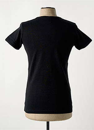 T-shirt stretch manches courtes noir LOGOSHIRT homme