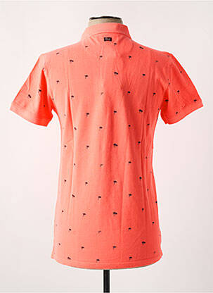 Polo stretch manches courtes orange PETROL INDUSTRIES homme