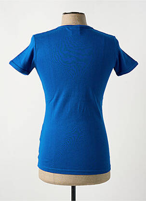 T-shirt stretch manches courtes bleu LOGOSHIRT homme