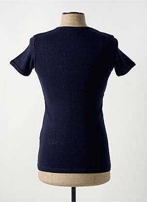 T-shirt stretch manches courtes bleu LOGOSHIRT homme