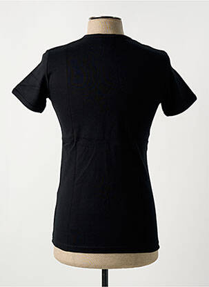 T-shirt stretch manches courtes noir LOGOSHIRT homme