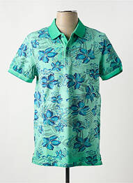 Polo stretch manches courtes vert SHOCKLY homme