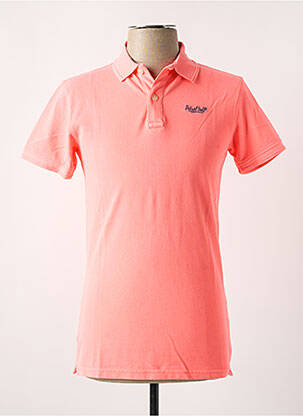 Polo stretch manches courtes orange PETROL INDUSTRIES homme