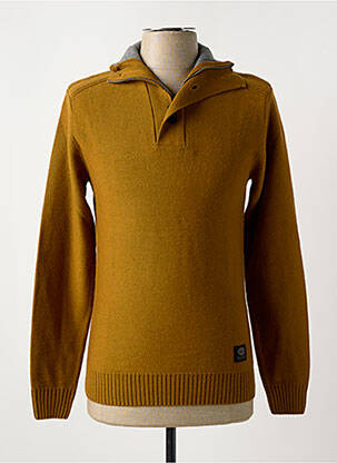 Pull stretch manches longues jaune PETROL INDUSTRIES homme