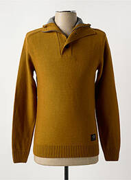 Pull stretch manches longues jaune PETROL INDUSTRIES homme