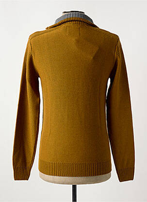 Pull stretch manches longues jaune PETROL INDUSTRIES homme