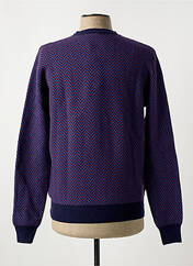 Gilet manches longues violet PRIVATI pour homme seconde vue