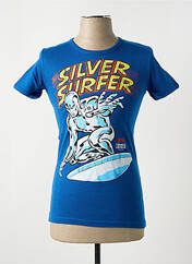 T-shirt bleu LOGOSHIRT pour homme seconde vue