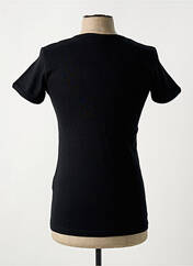 T-shirt noir LOGOSHIRT pour homme seconde vue