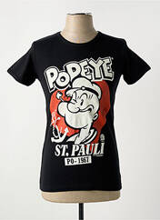 T-shirt noir LOGOSHIRT pour homme seconde vue