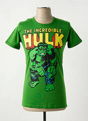 T-shirt vert LOGOSHIRT pour homme seconde vue